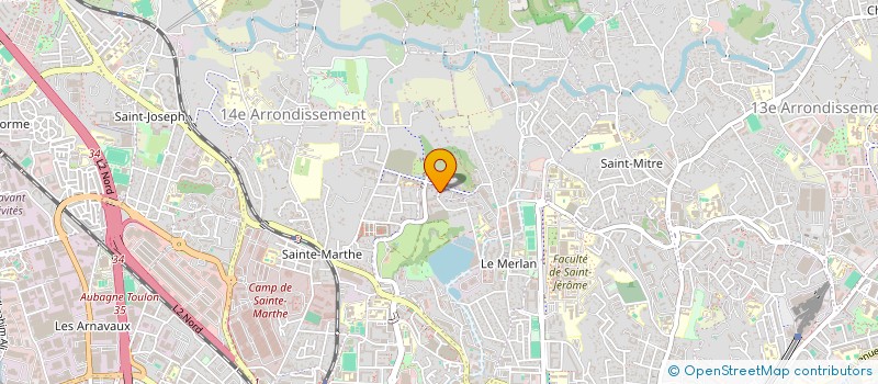 localisation de l'entreprise IRTICATECH  MARSEILLE