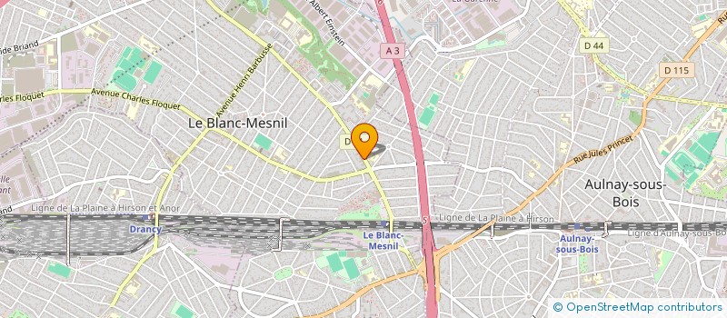 localisation de l'entreprise IRTIQA à LE BLANC-MESNIL