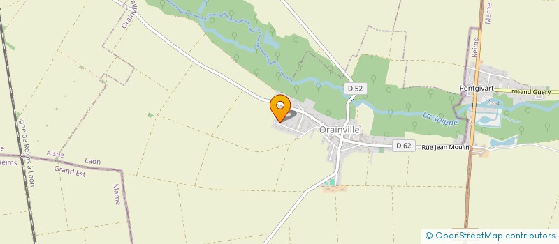 localisation de l'entreprise IRTP  ORAINVILLE