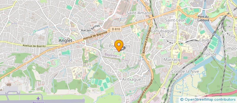 localisation de l'entreprise IRUDIGI à BAYONNE