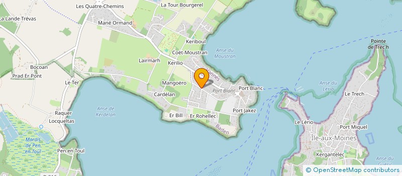 localisation de l'entreprise IRUS  BADEN