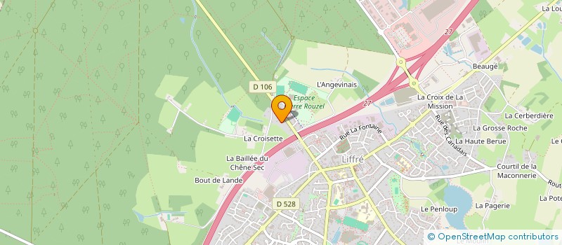 localisation de l'entreprise IRUS  LIFFRE