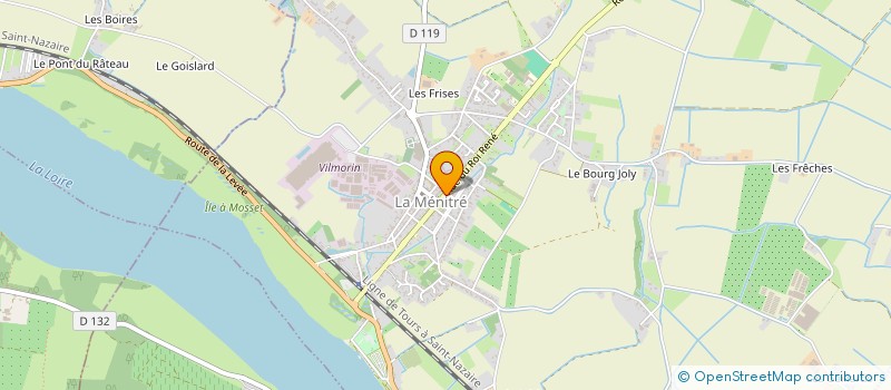 localisation de l'entreprise IRV HOLDING  BEAUFORT-EN-ANJOU