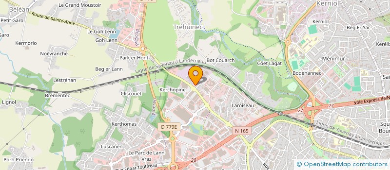 localisation de l'entreprise IRVI à VANNES