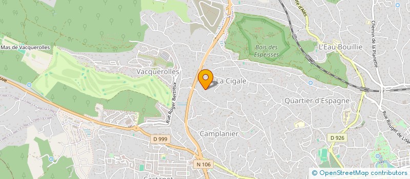 localisation de l'entreprise IRVIN ET CIE à NIMES