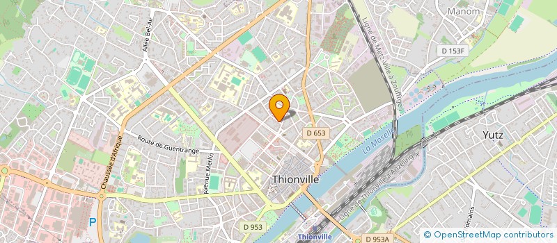 localisation de l'entreprise IRVIN HOUSE à THIONVILLE