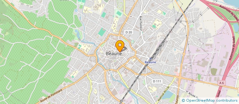 localisation de l'entreprise IRVINE à BEAUNE