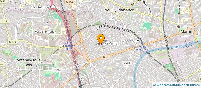 localisation de l'entreprise IRWT à LE PERREUX-SUR-MARNE