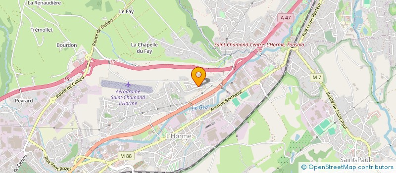 localisation de l'entreprise IRY FACTORY  L'HORME