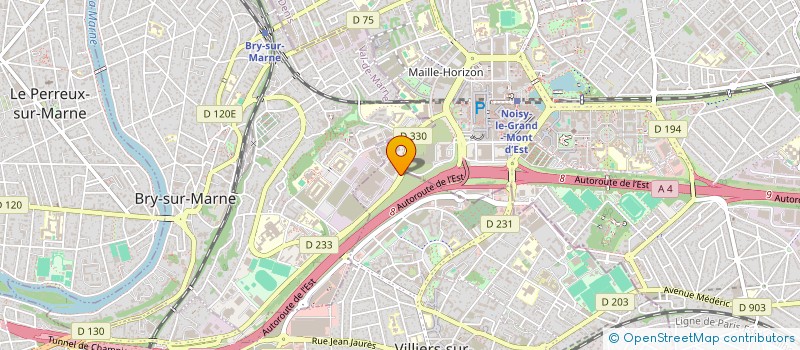 localisation de l'entreprise IRYSIUS à VILLIERS-SUR-MARNE