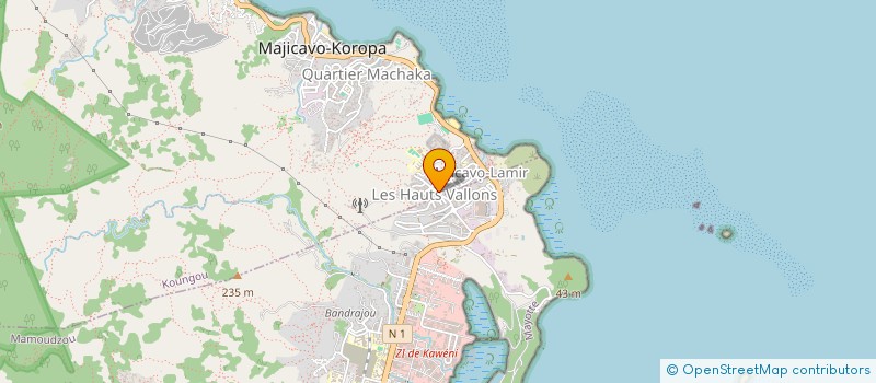 localisation de l'entreprise IS 976 à KOUNGOU