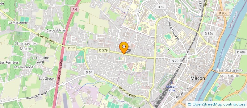 localisation de l'entreprise IS BARBER  CHARNAY-LES-MACON