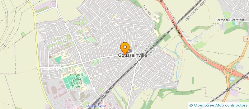 localisation de l'entreprise IS BAT à GOUSSAINVILLE
