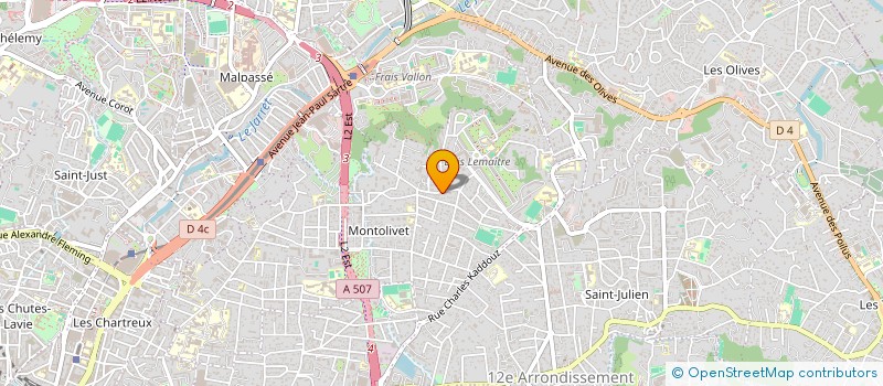 localisation de l'entreprise IS COMPANY à MARSEILLE