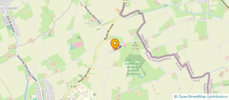 localisation de l'entreprise IS CONSULTING à BAILLEUL