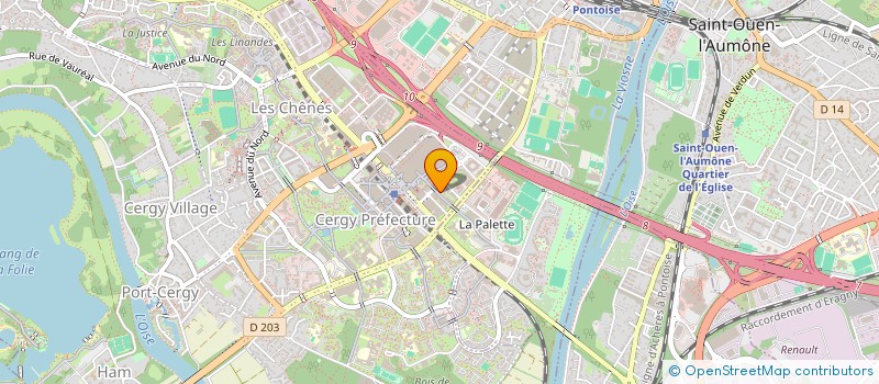 localisation de l'entreprise IS DRIVER  CERGY