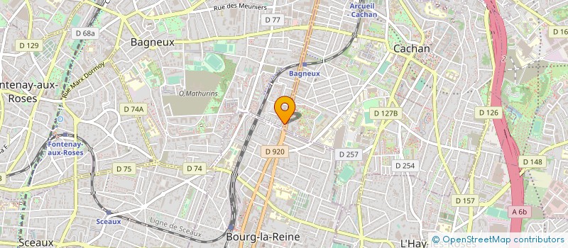 localisation de l'entreprise IS DRIVER MY TAXI PARIS à BAGNEUX