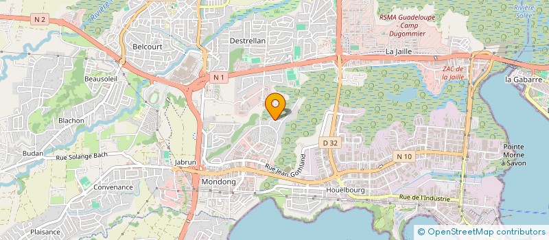 localisation de l'entreprise IS EVENT  BAIE-MAHAULT