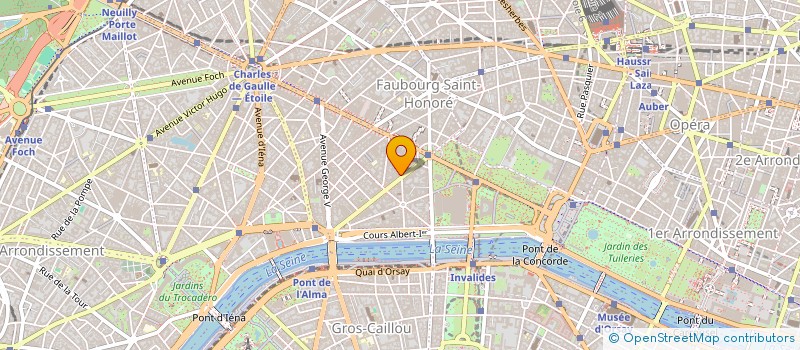 localisation de l'entreprise IS HOLDING  PARIS