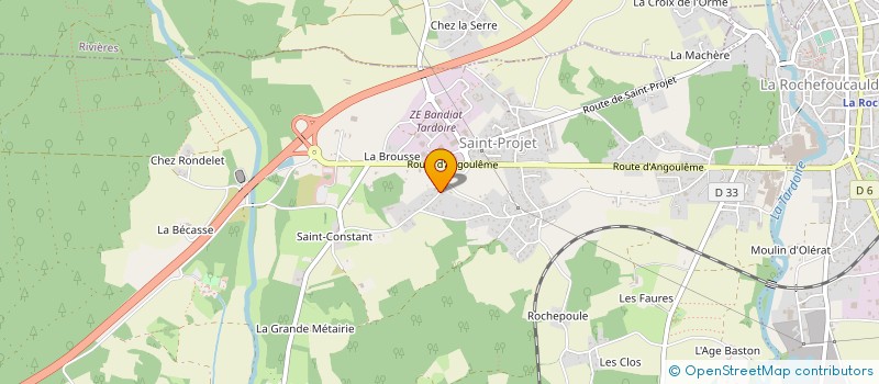 localisation de l'entreprise IS'HOME à LA ROCHEFOUCAULD-EN-ANGOUMOIS
