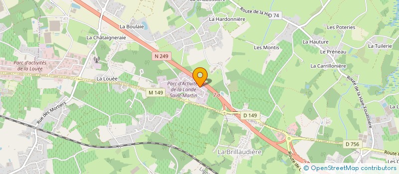 localisation de l'entreprise IS IMMO  HAUTE-GOULAINE