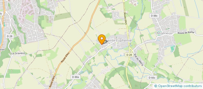 localisation de l'entreprise IS IMPORT EXPORT  SAINTE-EUPHEMIE