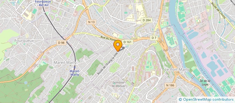 localisation de l'entreprise IS INNOVATION CONSULTING  MAREIL-MARLY