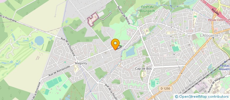 localisation de l'entreprise IS MB  PESSAC