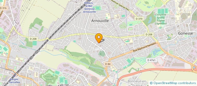 localisation de l'entreprise IS.P RENOV  ARNOUVILLE