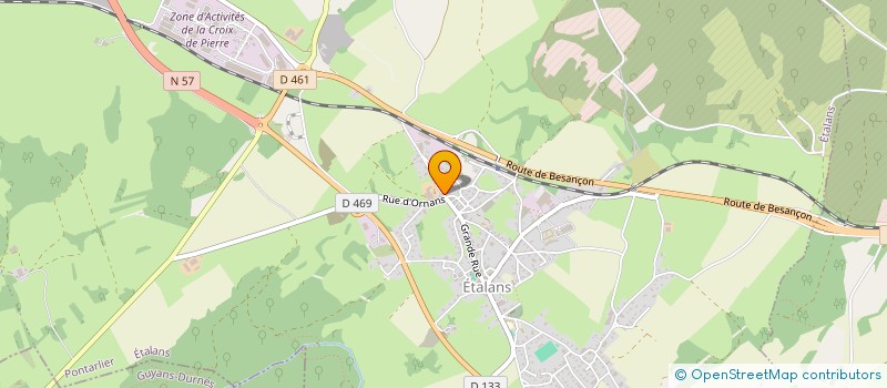 localisation de l'entreprise IS VEJUX  FALLERANS