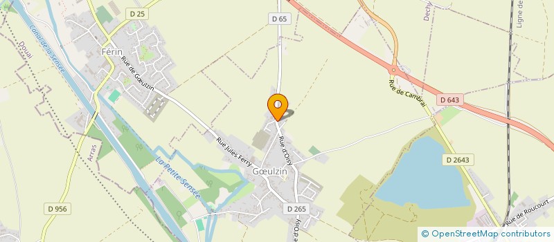 localisation de l'entreprise ISA  GULZIN