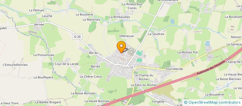 localisation de l'entreprise ISA BENJI  GOSNE