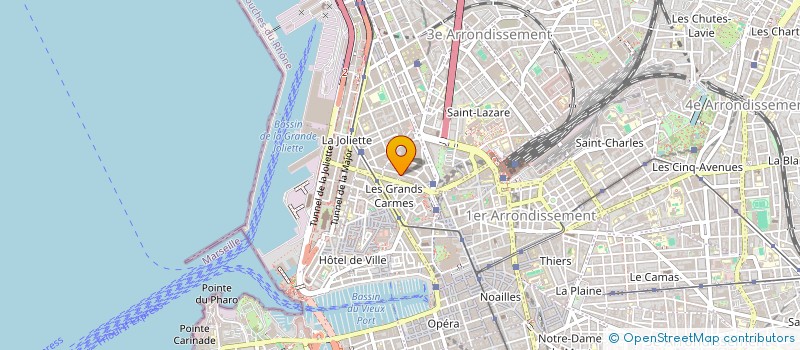 localisation de l'entreprise ISA COMPANY à MARSEILLE