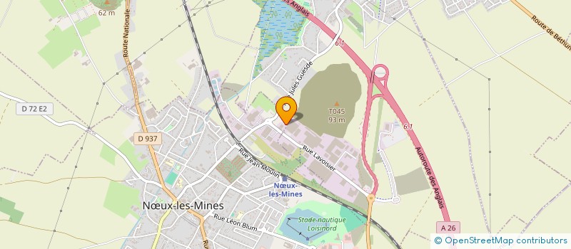 localisation de l'entreprise ISA COUVERTURE  NUX-LES-MINES