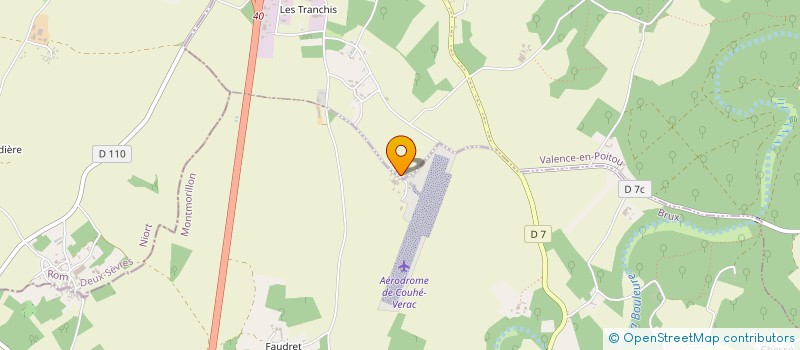 localisation de l'entreprise ISA ET FRED à VALENCE-EN-POITOU