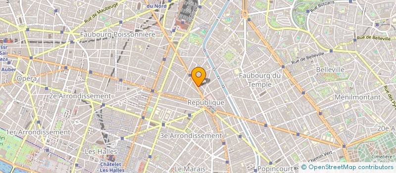localisation de l'entreprise ISA FILMS à PARIS