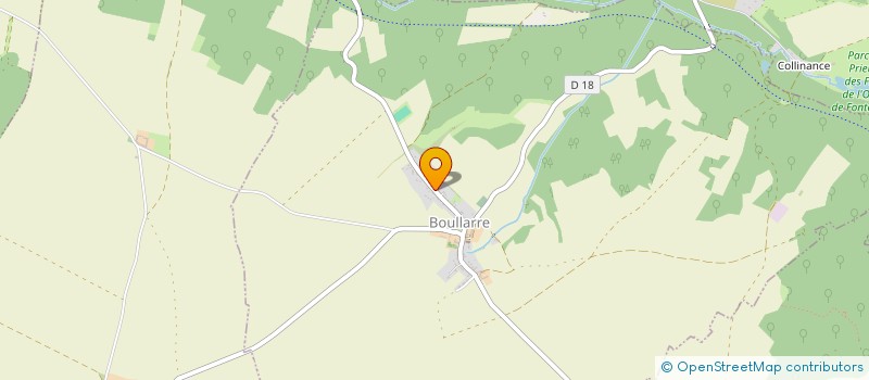 localisation de l'entreprise ISA - FIT  BOULLARRE