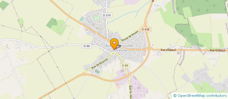 localisation de l'entreprise ISA FLEURS  GRAND BOURGTHEROULDE