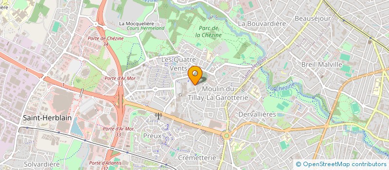 localisation de l'entreprise ISA FORMATION CONSEIL à SAINT-HERBLAIN