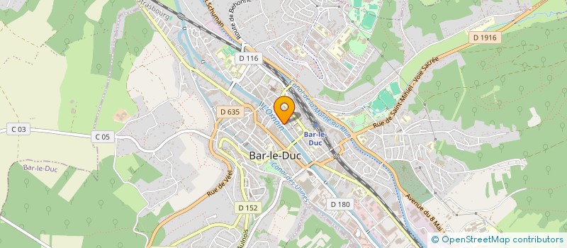 localisation de l'entreprise ISA FRANCE à BAR-LE-DUC
