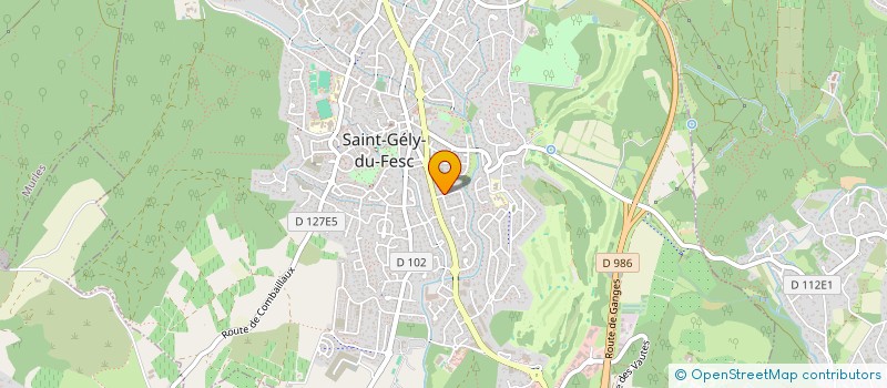 localisation de l'entreprise ISA HOLDING  SAINT-CLEMENT-DE-RIVIERE