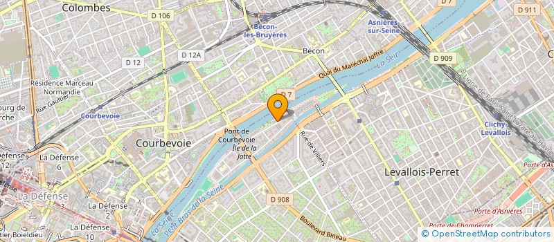 localisation de l'entreprise ISA KITCHENS à NEUILLY-SUR-SEINE