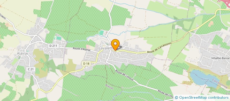 localisation de l'entreprise ISA-MARIE à LAVALETTE