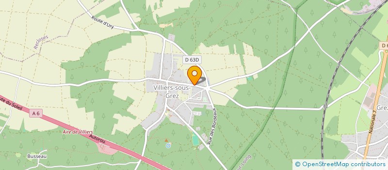 localisation de l'entreprise ISA PLOMBERIE CHAUFFAGE  VILLIERS-SOUS-GREZ