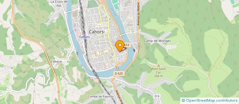 localisation de l'entreprise ISA PRESSING à CAHORS