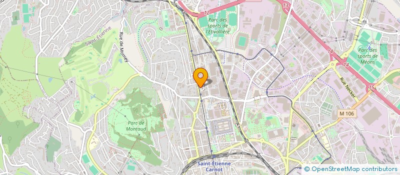 localisation de l'entreprise ISA SECURITE  SAINT-ETIENNE