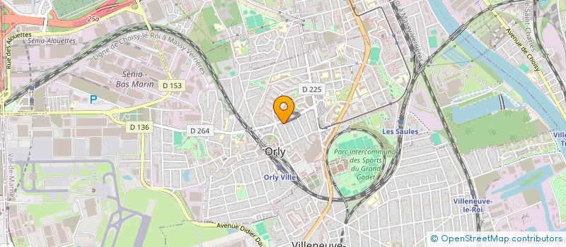 localisation de l'entreprise ISA SECURITE à ORLY