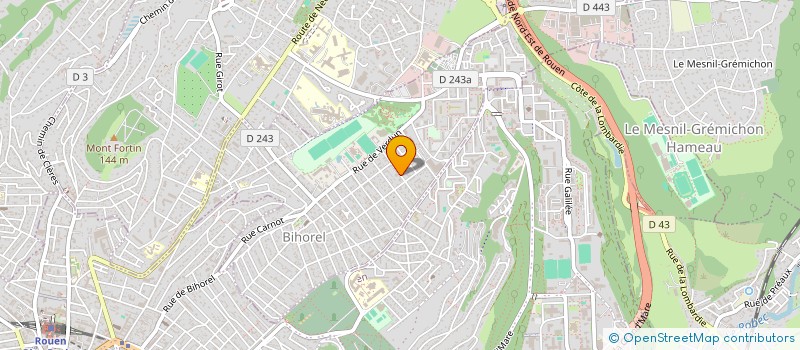 localisation de l'entreprise ISA SIMONA  BIHOREL