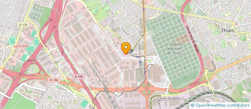 localisation de l'entreprise ISA VIANDES  CHEVILLY-LARUE