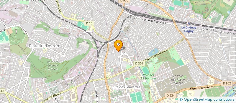 localisation de l'entreprise ISA-VOLAILLE  VILLIERS-SUR-MARNE